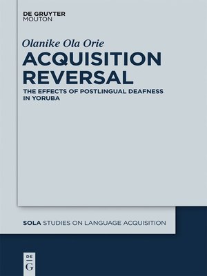 cover image of Acquisition Reversal
